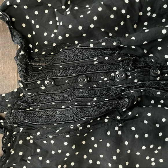 Garage Women’s XS Black and White Polka Dot Dress - Picture 7 of 7